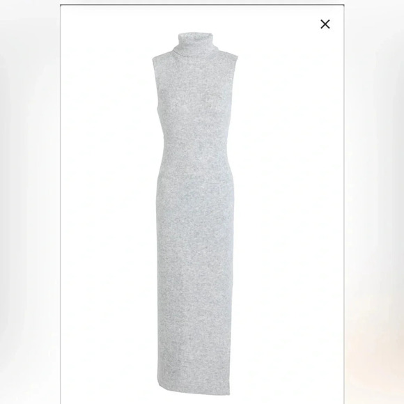 TOP SHOP | Midi dress | Grey Sleeveless Sweater | Size 12 | NWT - Picture 3 of 9